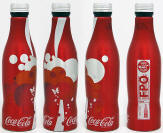 Coke Butterfly Aluminum Bottle