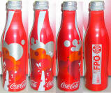 Coke UK Aluminum Bottle