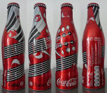 Coke UK Aluminum Bottle