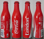 Coke UK Aluminum Bottle