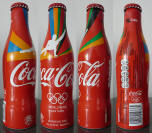 Coke UK Aluminum Bottle