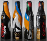 Coke Zero UK Aluminum Bottle