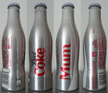 Diet Coke UK Aluminum Bottle