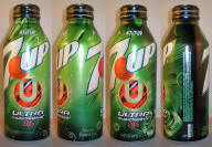 7 Up Ultra Music Festival Aluminum Bottle