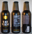 Black Medicine Aluminum Bottle