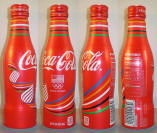 Coke Olympics Aluminum Bottle