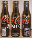 Coke Zero Aluminum Bottle