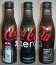 Coke Zero Aluminum Bottle