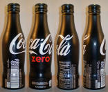 Coke Zero Aluminum Bottle