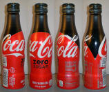 Coke Zero Aluminum Bottle