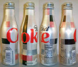 Diet Coke Plaid Aluminum Bottle