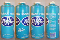 Sugar Free Dr Pepper Aluminum Bottle