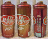 Dr Pepper Aluminum Bottle