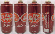 Dr Pepper Aluminum Bottle