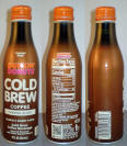 Dunkin Donuts Cold Brew Caramel Black Aluminum Bottle