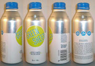 Green Sheep Water Aluminum Bottle