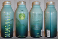 Mananalu Water Aluminum Bottle