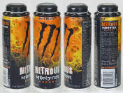 Monster Nitrous Aluminum Bottle