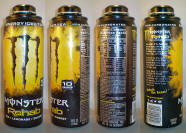 Monster Rehab Iced Tea Aluminum Bottle