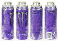 Monster Ultra Violet Aluminum Bottle