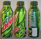 Mt Dew Aluminum Bottle