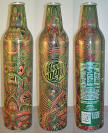 Mountain Dew Green Label Art Aluminum Bottle