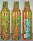 Mountain Dew Green Label Art Aluminum Bottle