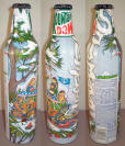 Mountain Dew Green Label Art Aluminum Bottle