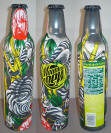 Mountain Dew Green Label Art Aluminum Bottle