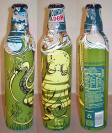 Mountain Dew Green Label Art Aluminum Bottle