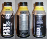 Pure Pro 35 Vanilla Smoothie Aluminum Bottle