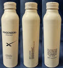 SpaceX Water Aluminum Bottle
