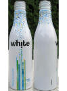 White Aluminum Bottle