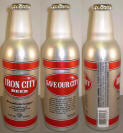 Iron City Aluminum Bottle