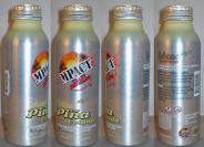 Island Pina Colada Aluminum Bottle