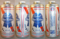 Pabst Blue Ribbon Aluminum Bottle