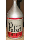 Pabst Special Draft Aluminum Bottle