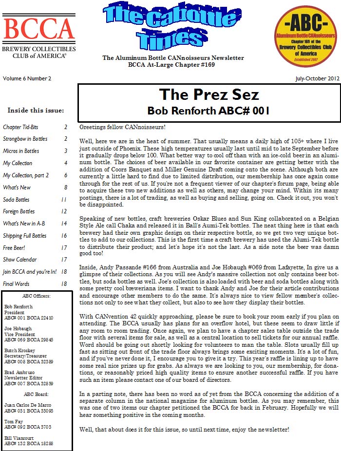 ABC Newsletter V6N2